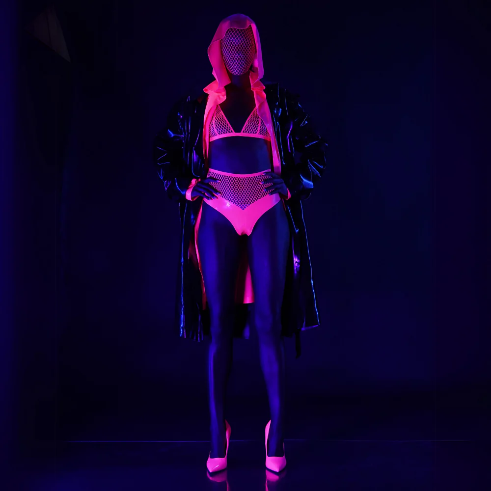 Fishnet Bikini Top - Image 3