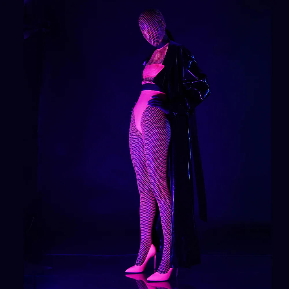 Fishnet Crop Top - Image 5