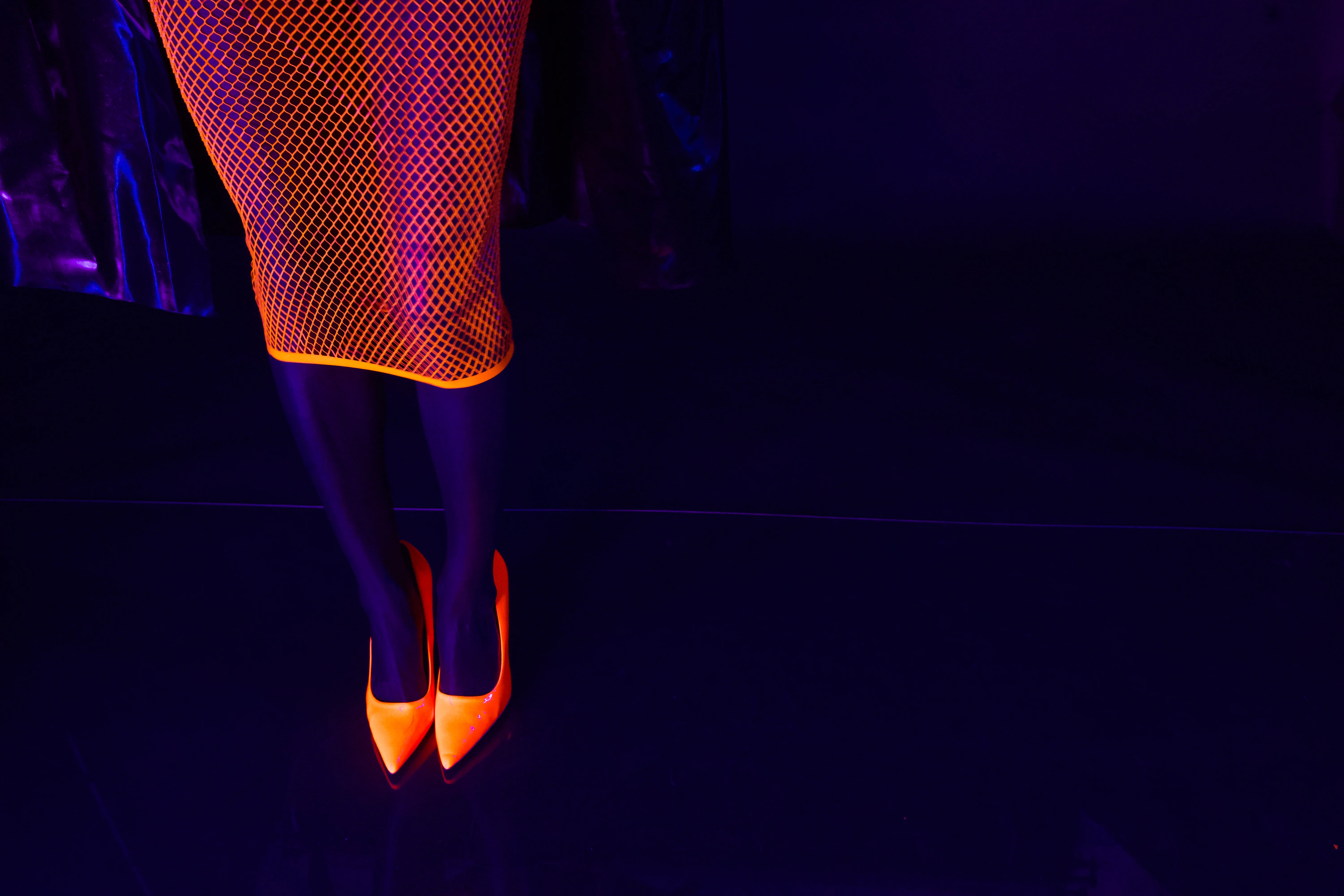 Fishnet Pencil Skirt - Image 4